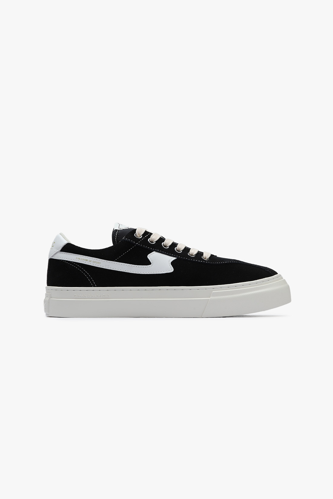 Dellow s-strike cup suede Black/white