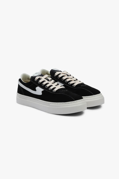 Stepney workers club Dellow s-strike cup suede Black/white - ...