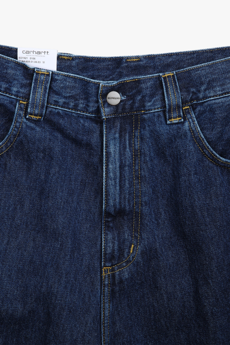 Brandon short Blue stone washed