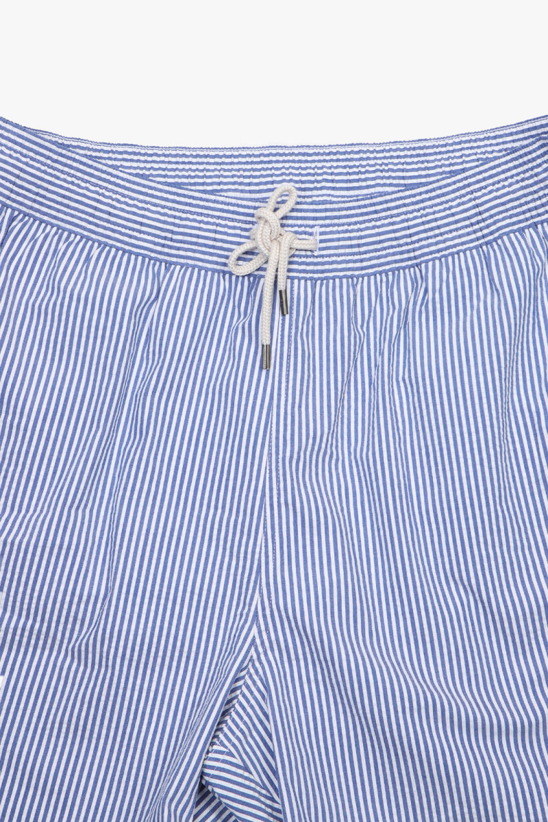Traveler swim short seersucker Blue