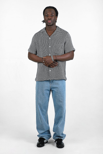 Loose fit red selvedge Blue light used
