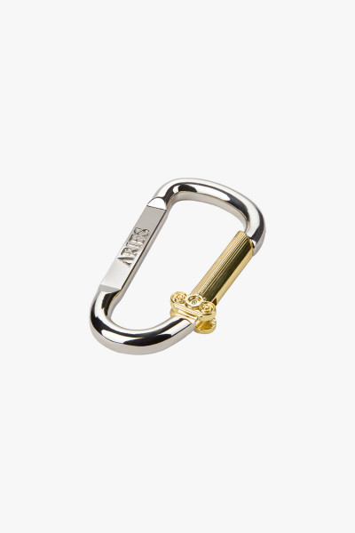 Aries Column carabiner Silver/gold - GRADUATE STORE