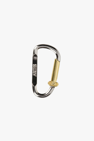 Column carabiner Silver/gold