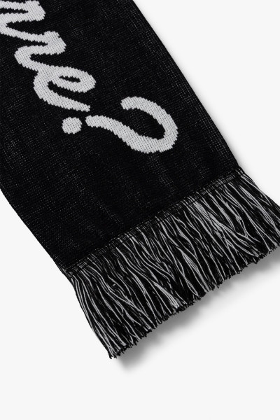 Aries Bourgeois or bizarre scarf Black - GRADUATE STORE