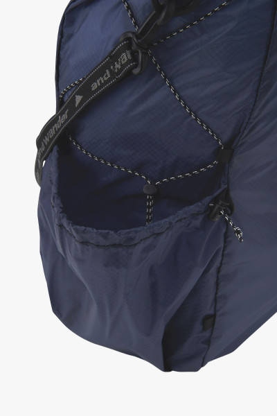 And wander Sil tote bag Blue - GRADUATE STORE
