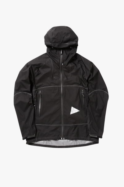 3l ul rain jacket Black
