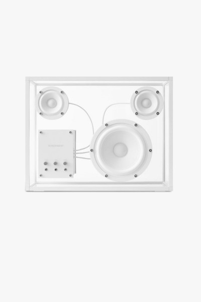 Transparent speaker ts-w White