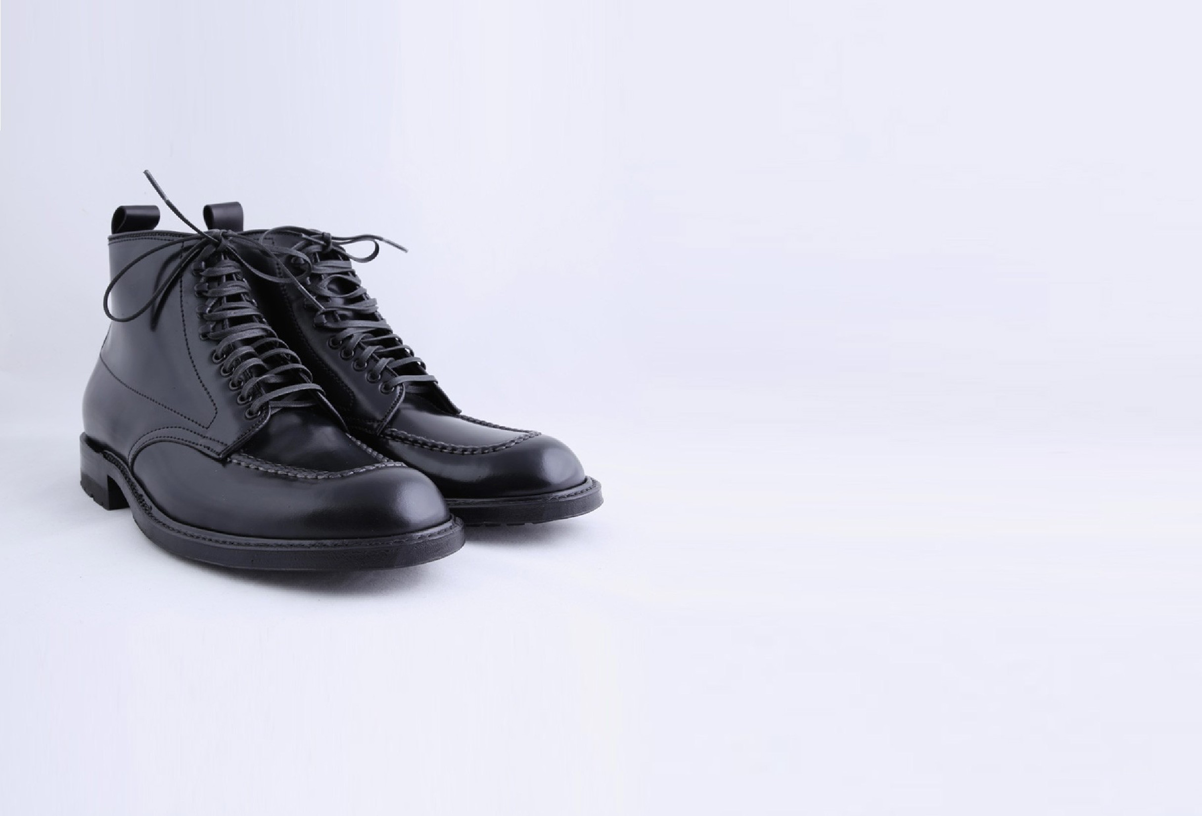 40509hc indy boots cordovan Black