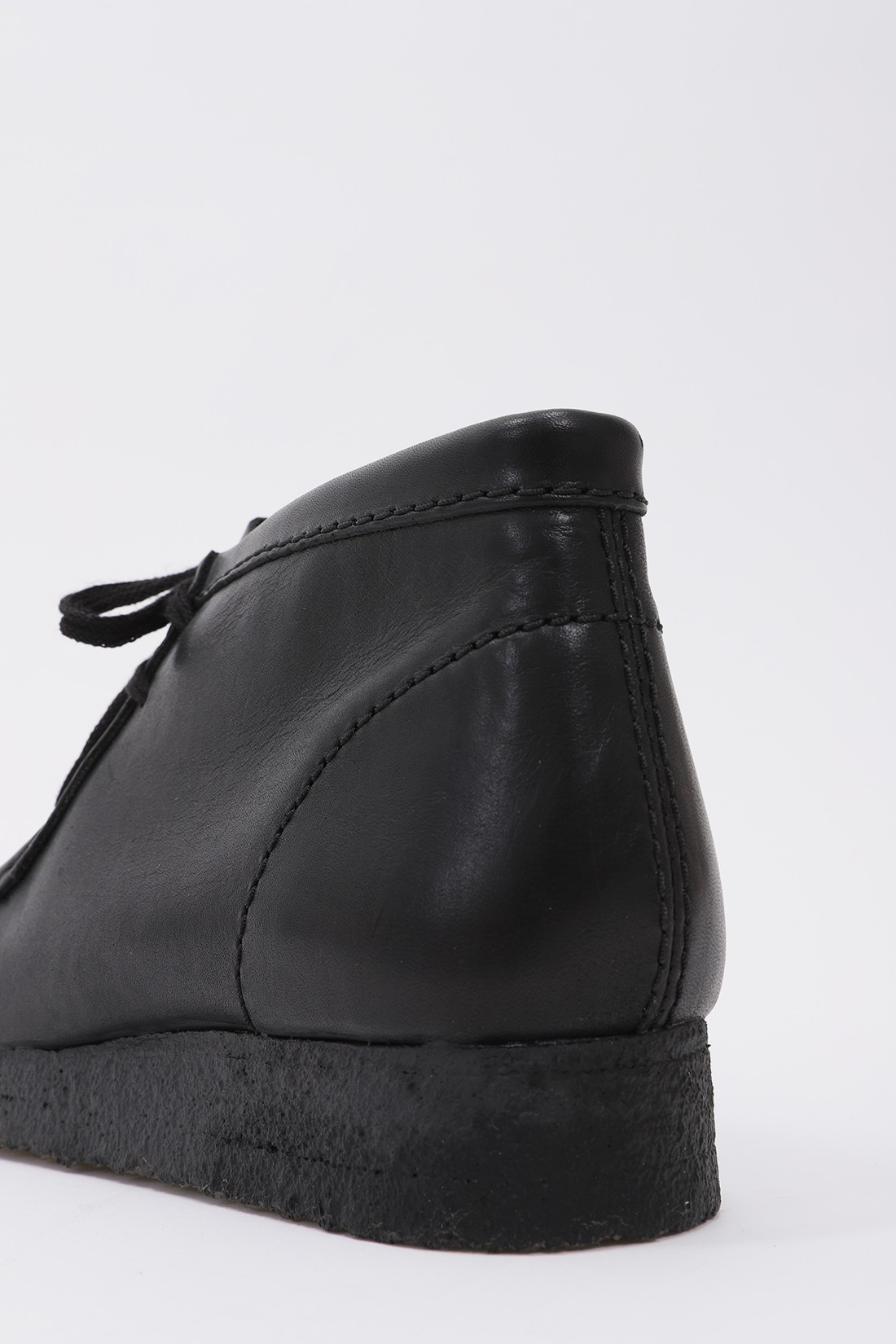 CLARKS ORIGINALS / Wallabee boot Black leather
