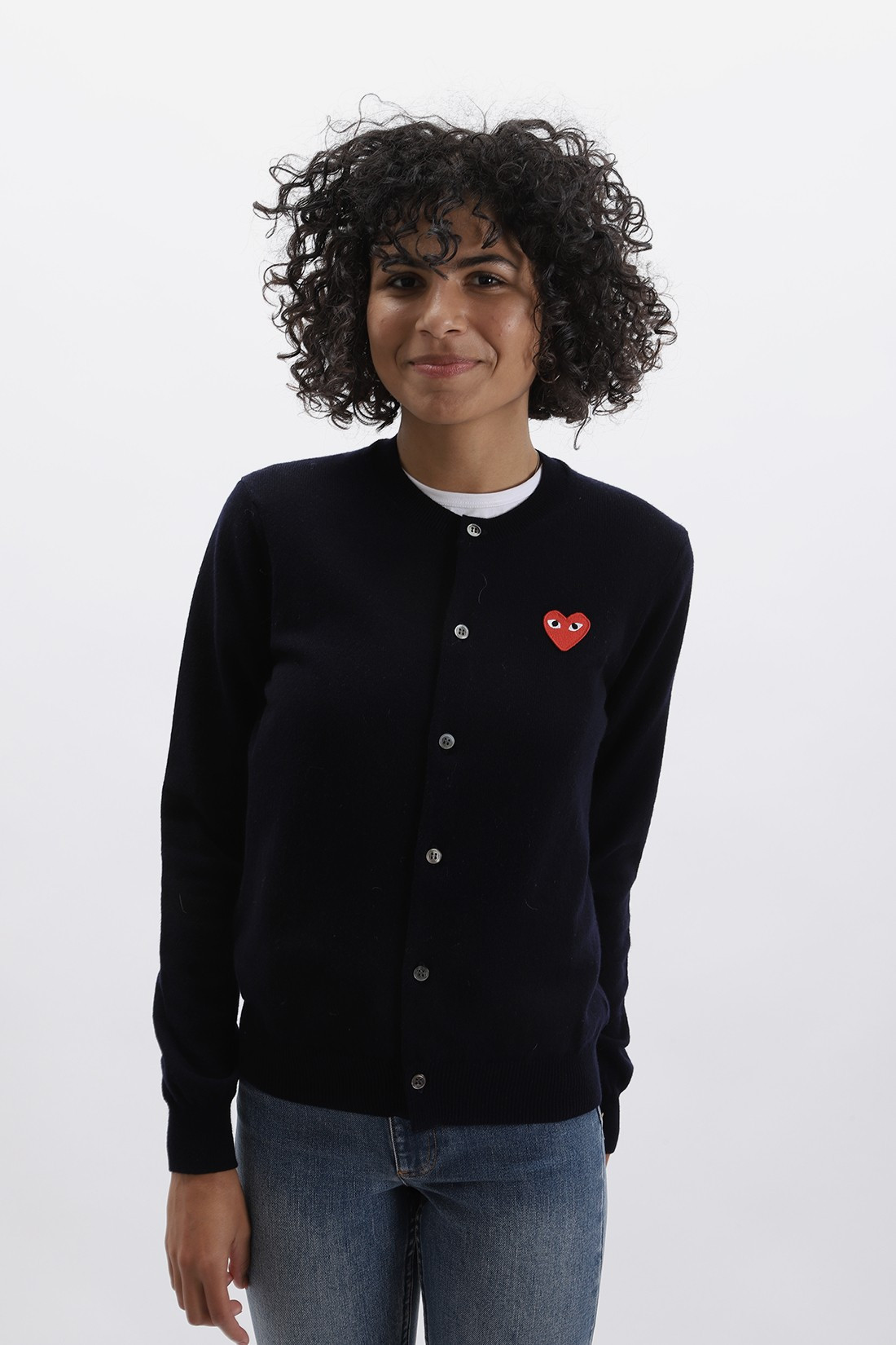 Cdg hotsell cardigan womens