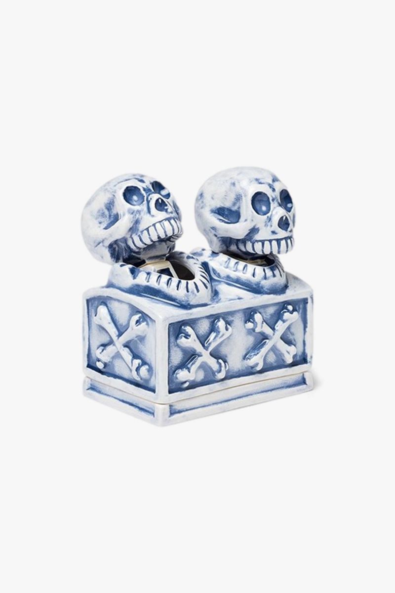 Neighborhood Booze dual skull / ce-incense Blue - GRADUATE STORE