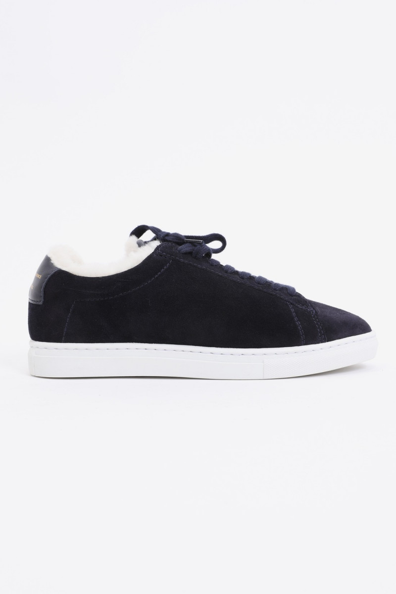 Zsp4 suede outsole white Navy sherling