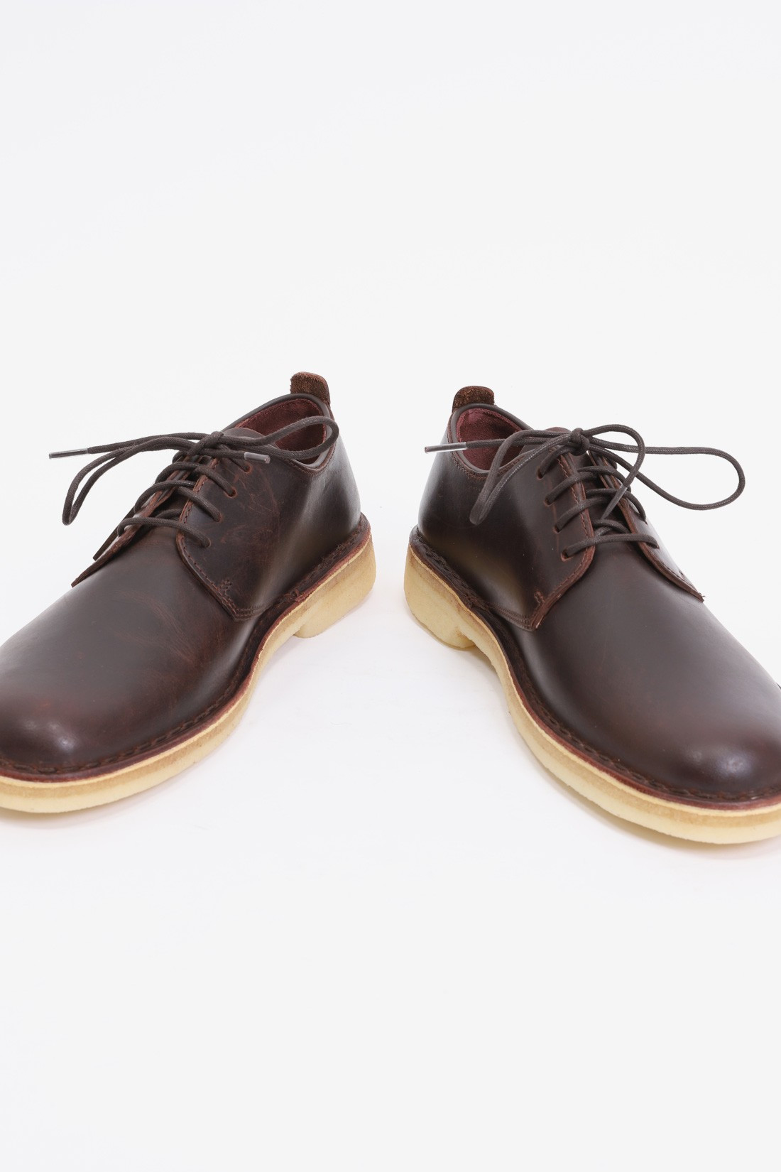 CLARKS ORIGINALS / Desert london Chestnut leather
