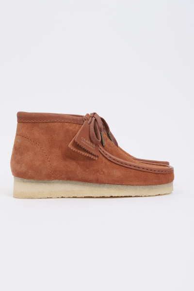 Wallabee boot Tan hairy suede