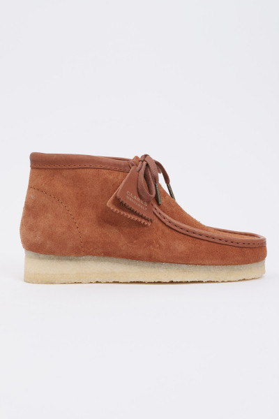 Wallabee boot Tan hairy suede