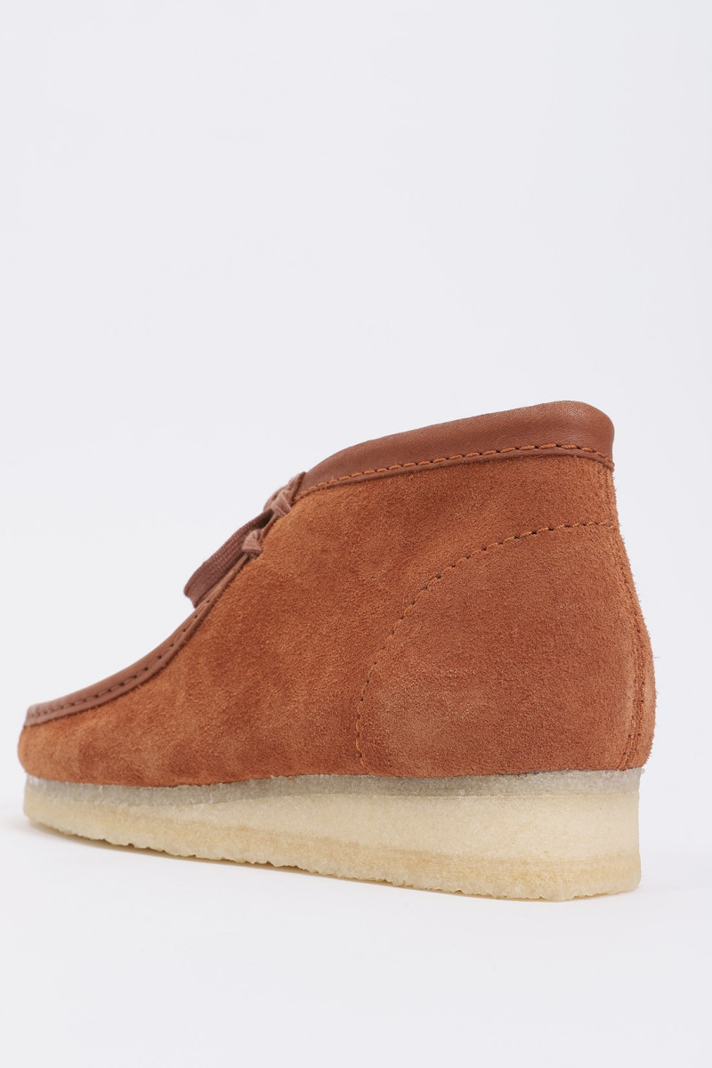 Wallabee boot Tan hairy suede