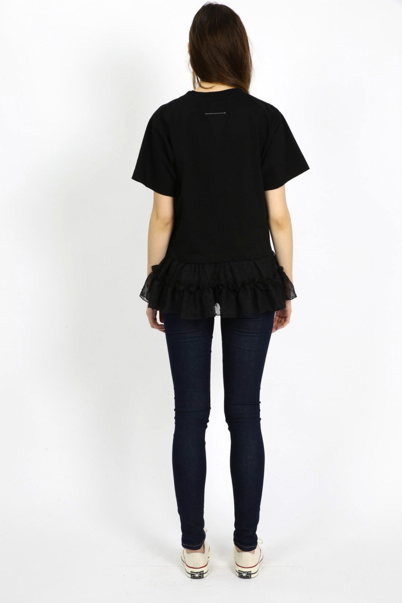 Tulle top Black