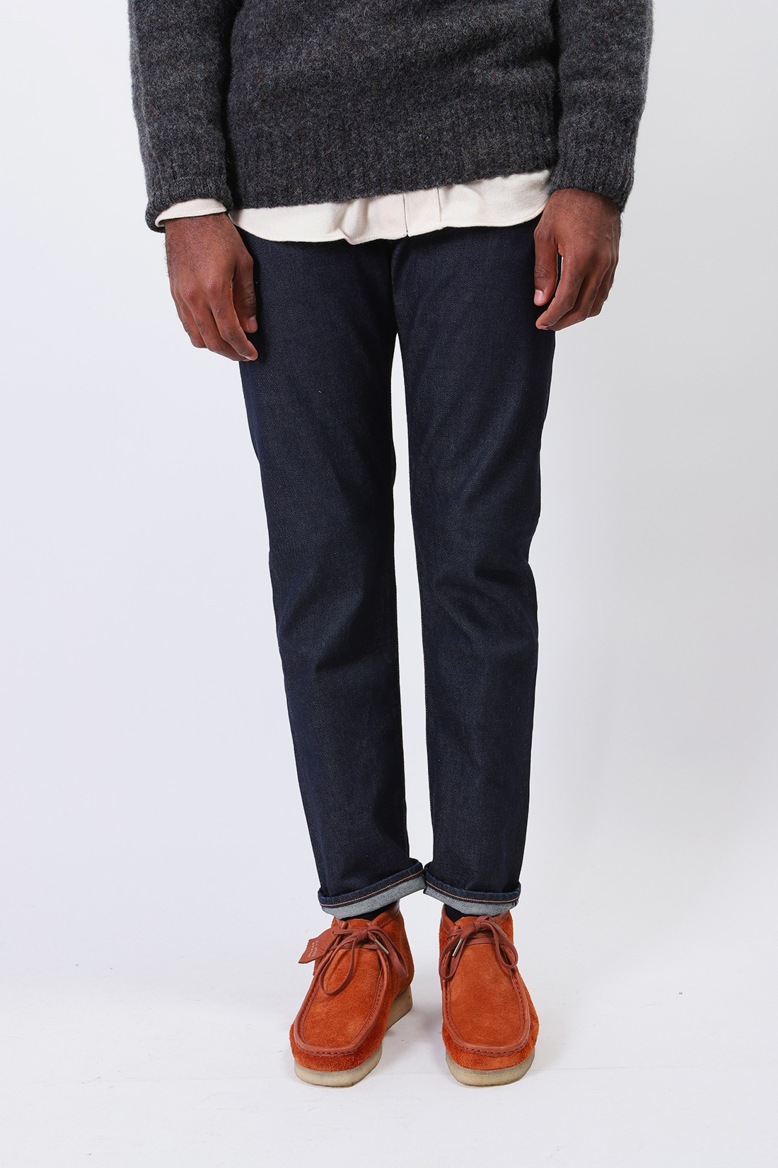 LEVI'S ® MADE AND CRAFTED / Lmc 502 selvedge stretch denim Rinsed