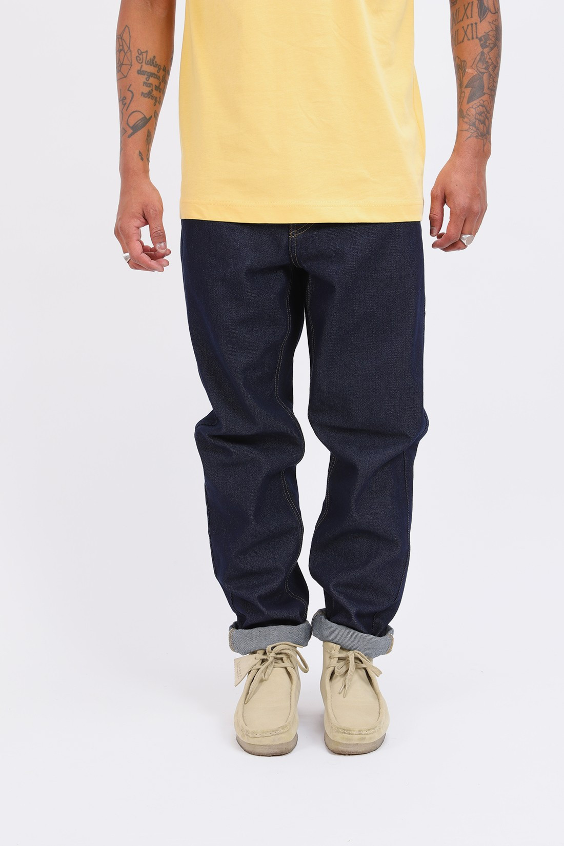 carhartt newel pant blue