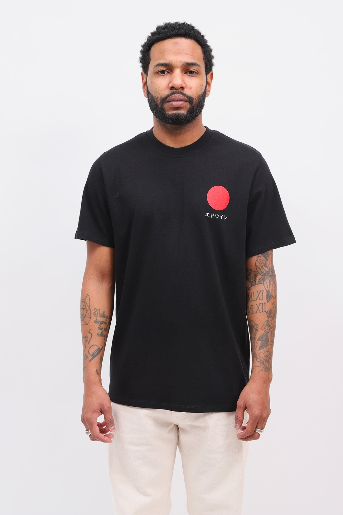 EDWIN / Japanese sun t-shirt Black