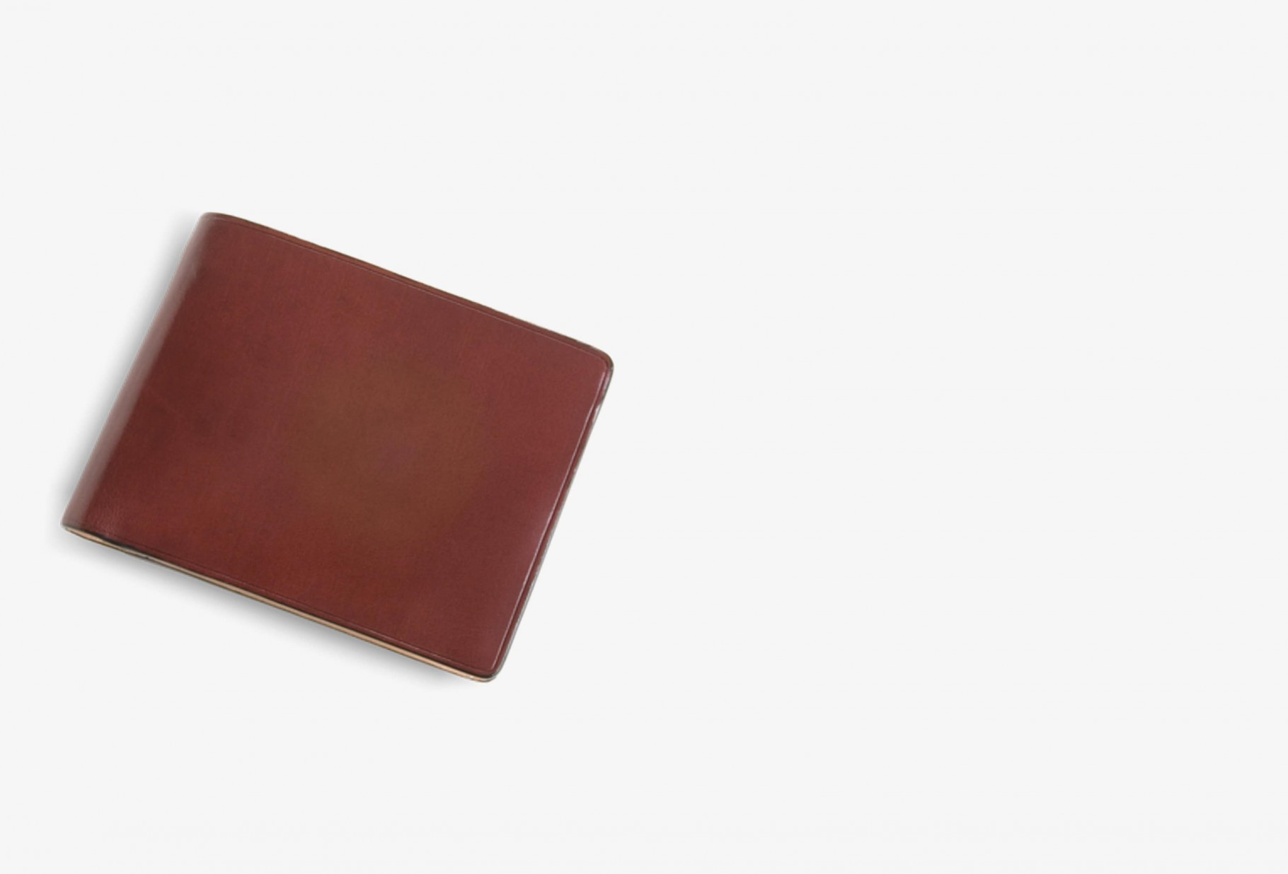 IL BUSSETTO / Bi-fold wallet w/ 8 card slots Bordeaux