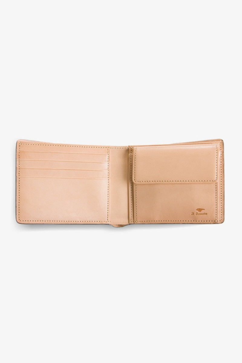 Bi-fold wallet w/ coin pocket Black
