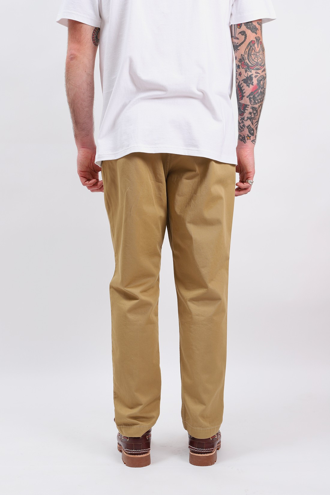 Orslow Pleated billy jean trousers Khaki - GRADUATE STORE | EN