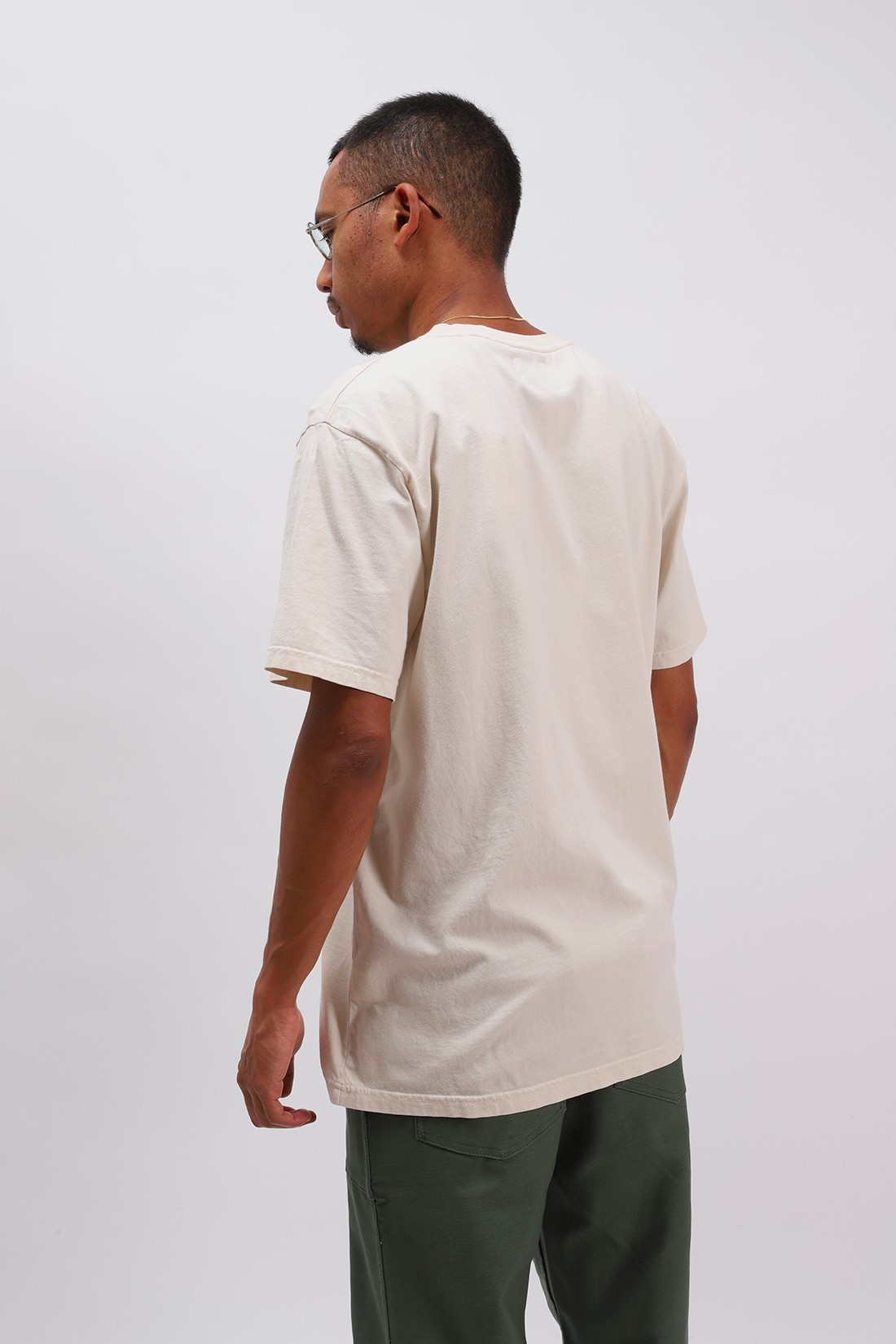 COLORFUL STANDARD / Classic organic tee Ivory white