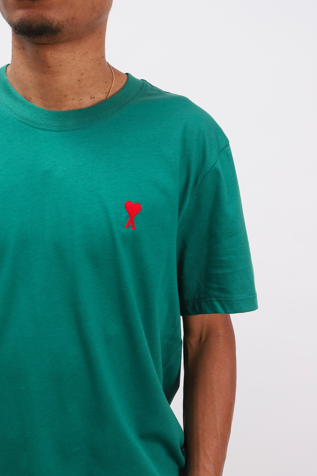 AMI / T-shirt ami de coeur Vert