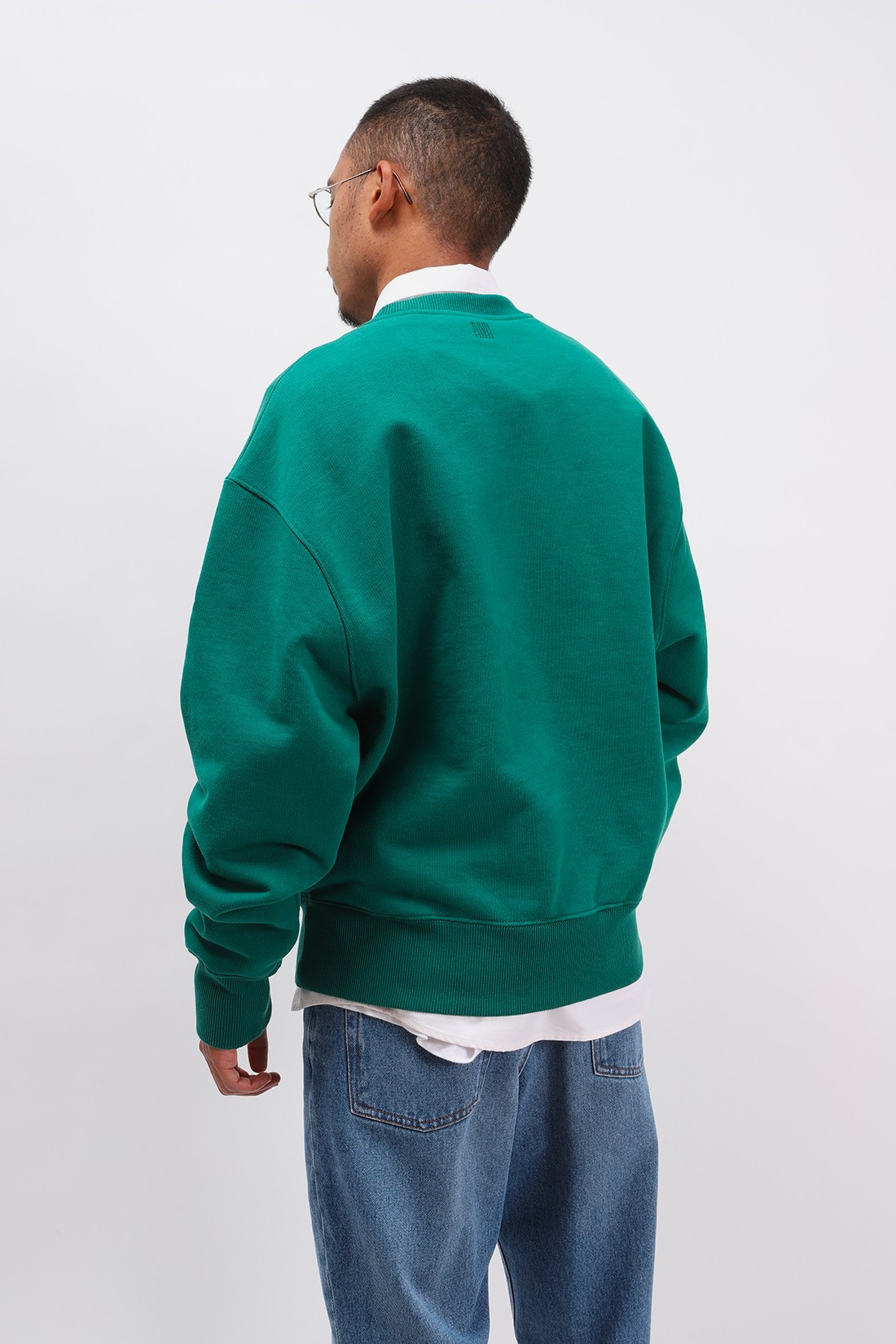 ami sweatshirt green