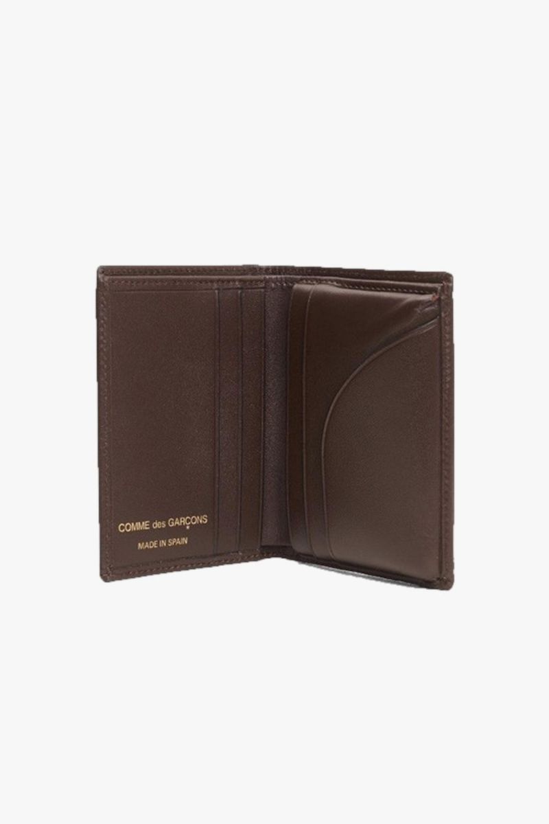 Comme des garçons wallets Cdg leather wallet classic Brown - ...