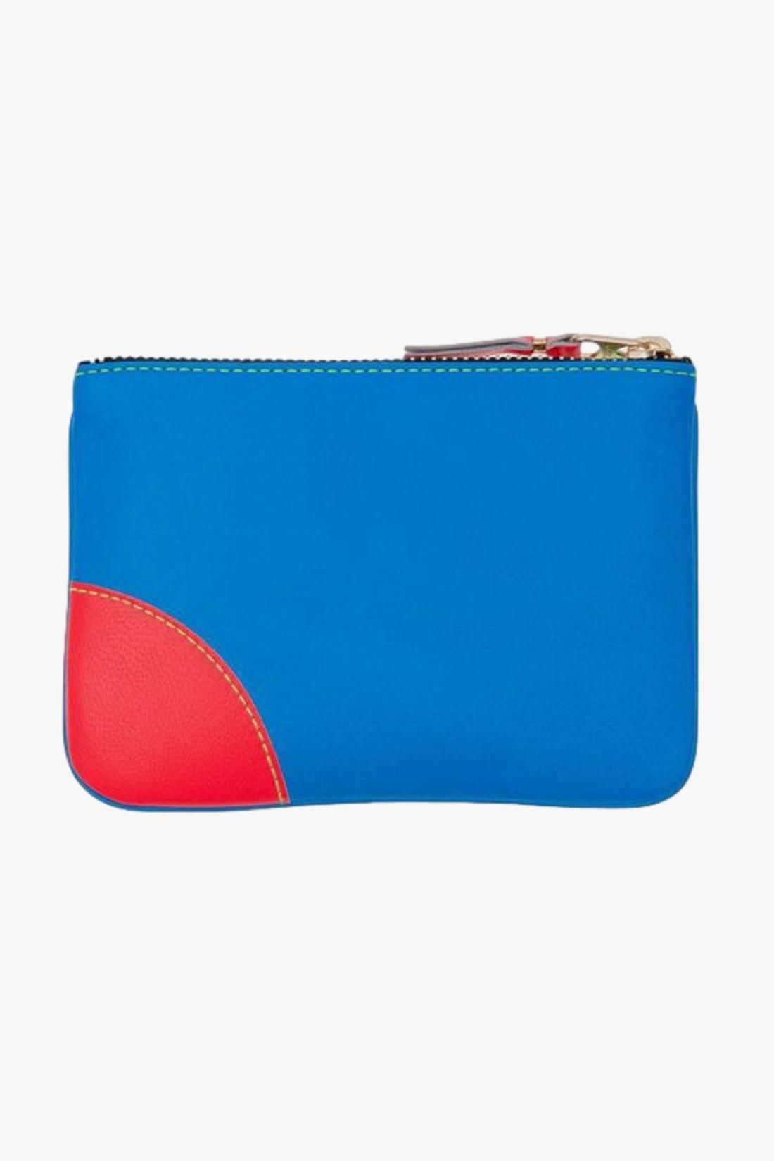 comme des garcons blue wallet