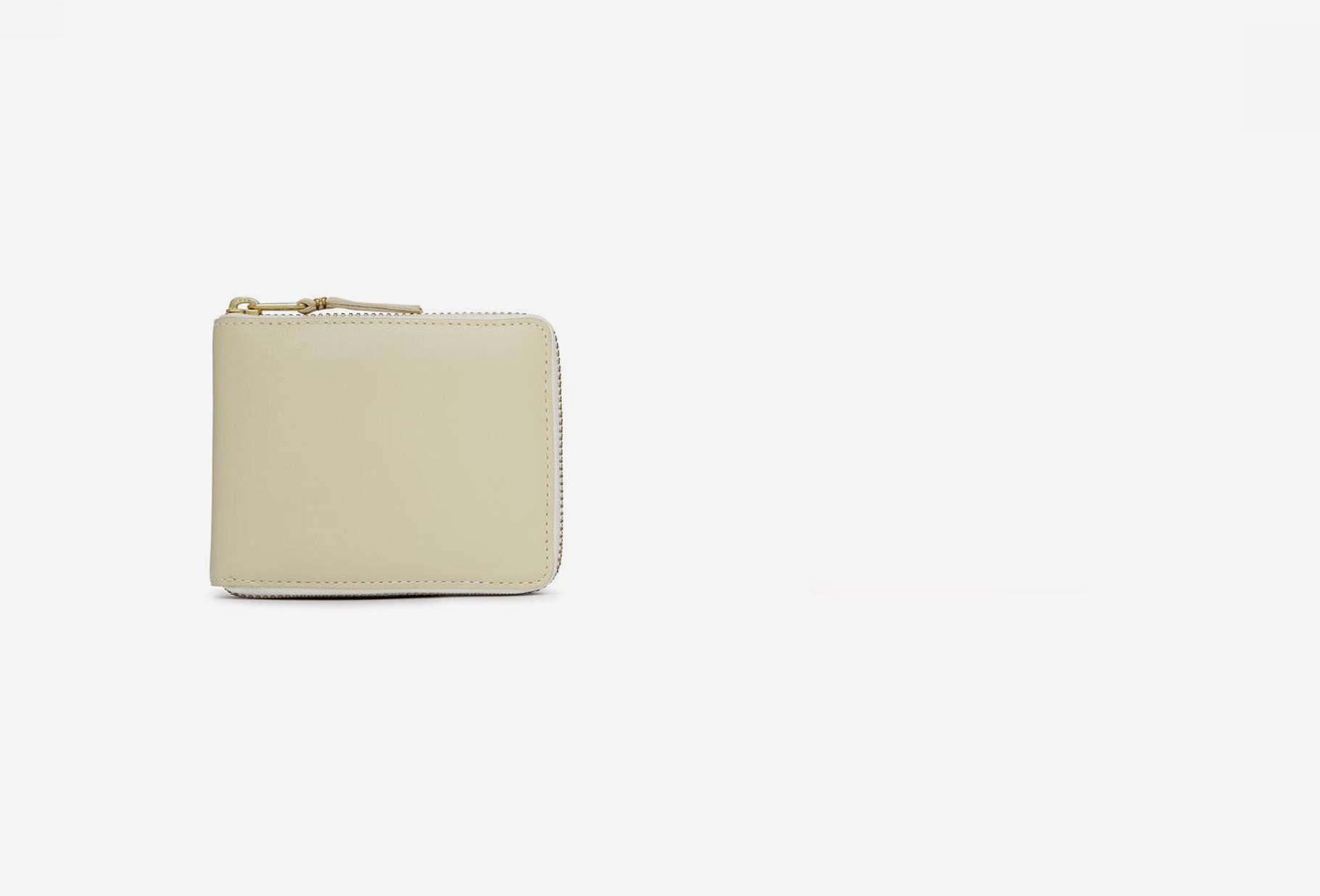 COMME DES GARÇONS WALLETS / Cdg leather wallet classic Sa7100 white