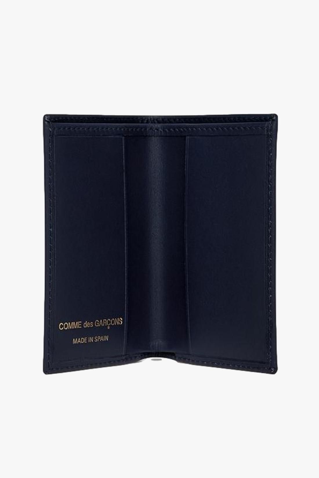 COMME DES GARÇONS WALLETS / Cdg leather wallet classic Navy