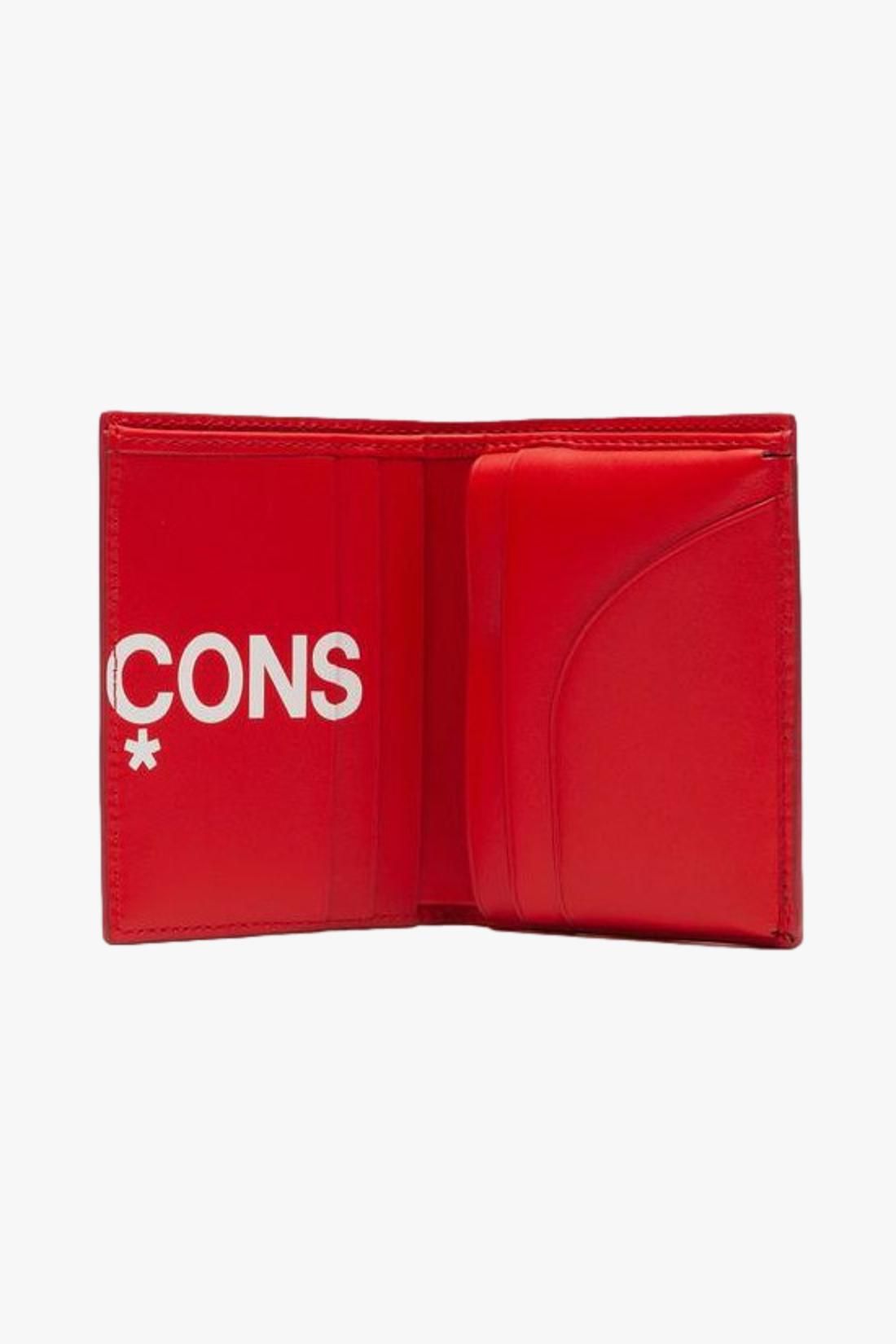 COMME DES GARÇONS WALLETS / Cdg huge logo wallet sa0641hl Red