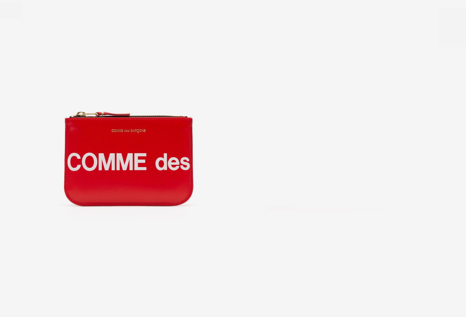 COMME DES GARÇONS WALLETS / Cdg huge logo wallet sa8100hl Red
