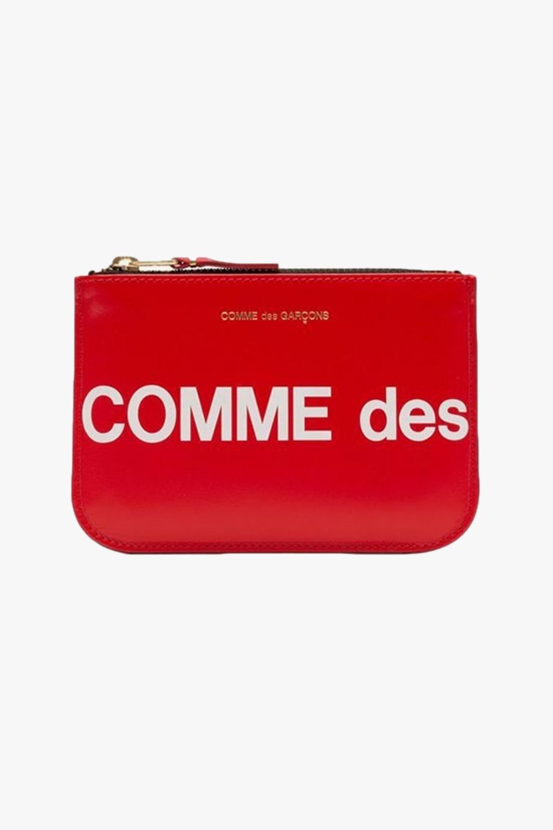 COMME DES GARÇONS WALLETS / Cdg huge logo wallet sa8100hl Red