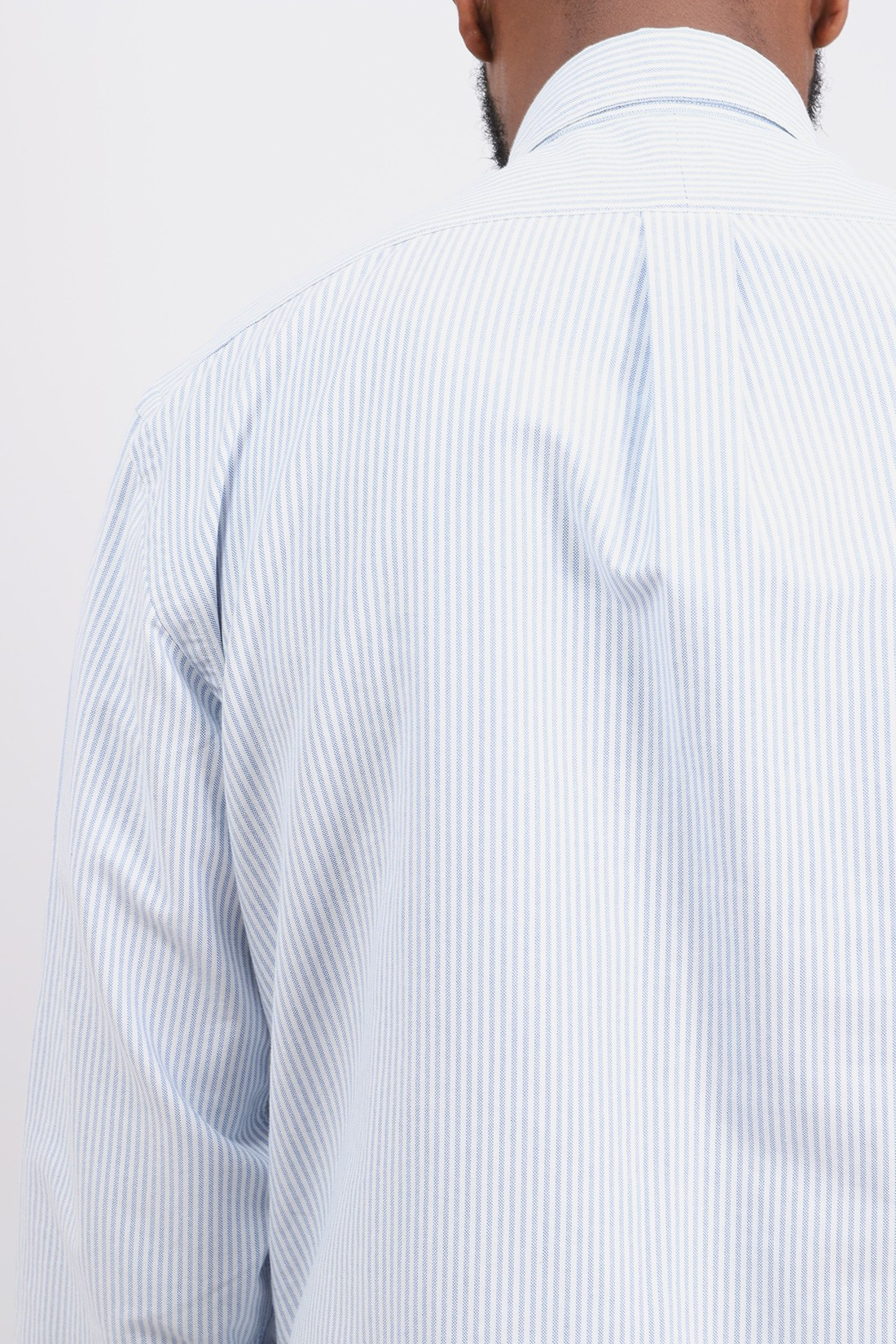 POLO RALPH LAUREN / Custom fit oxford shirt Stripe blue