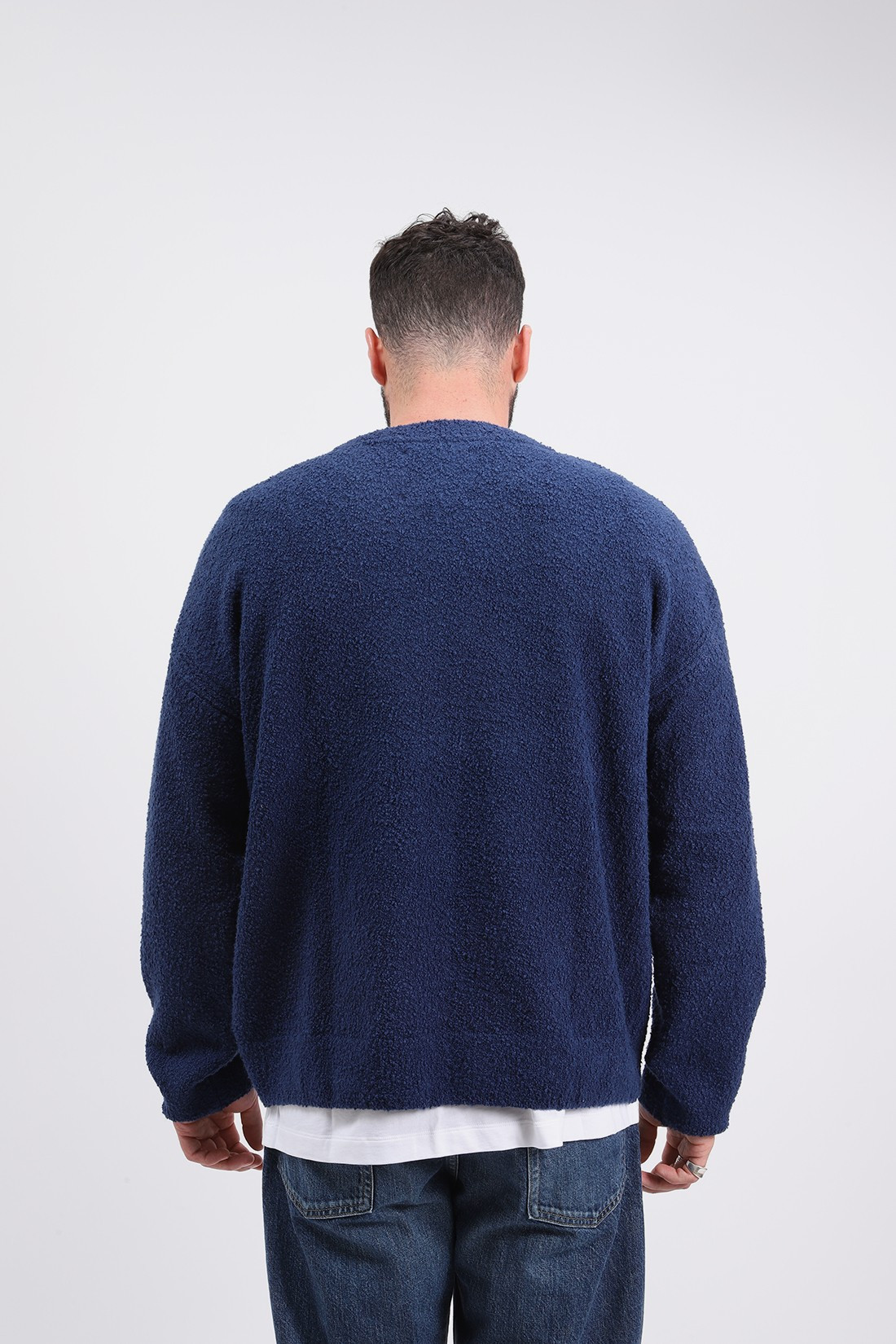 EDWIN / Bullit sweater knit Navy blazer