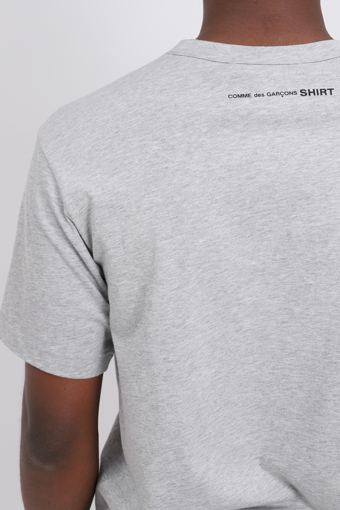 COMME DES GARÇONS SHIRT / Cdg shirt logo t-shirt Grey