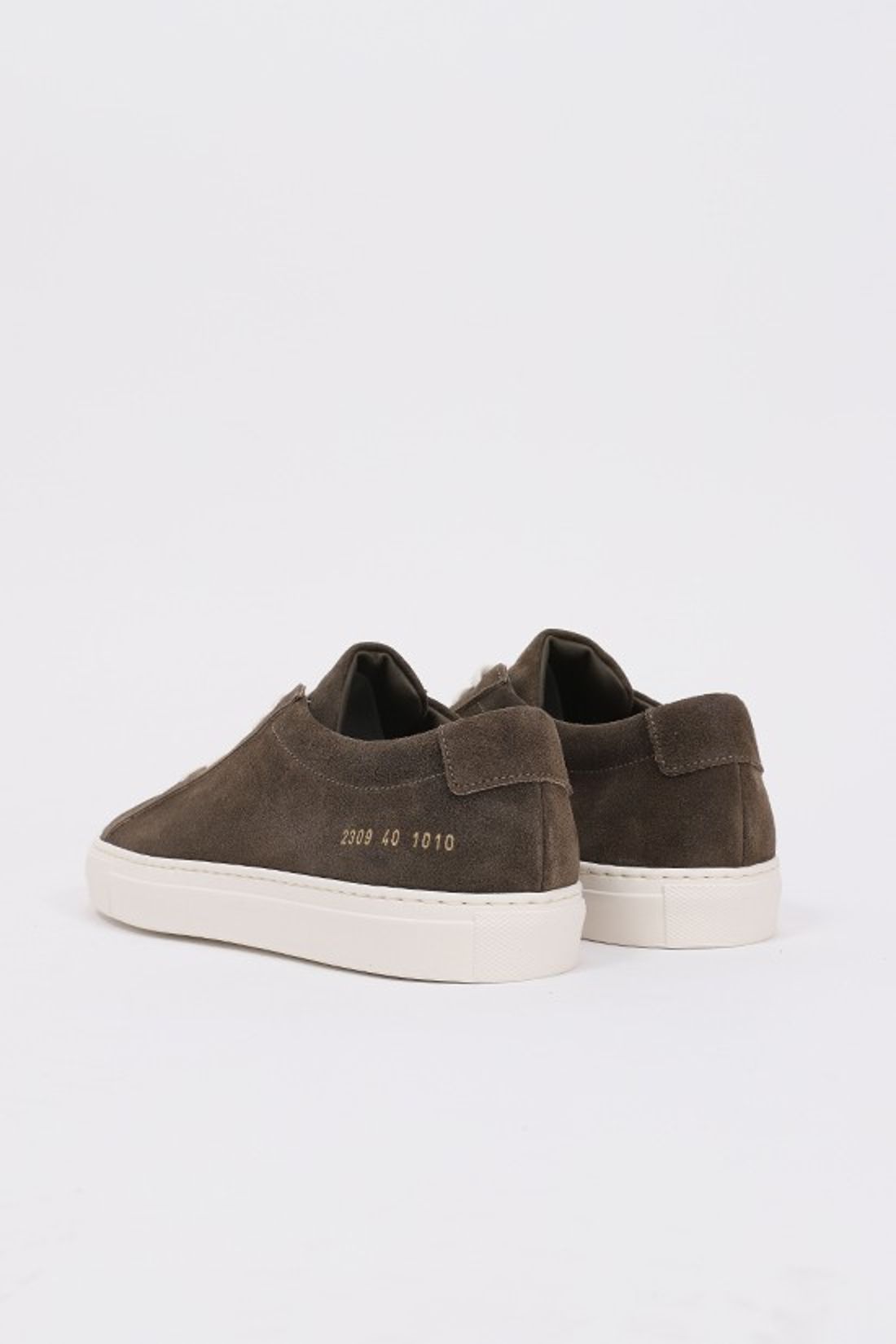COMMON PROJECTS / Achilles low waxed suede 2309 Olive 1010